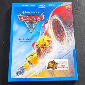 Cars 3 Blu-ray and DVD